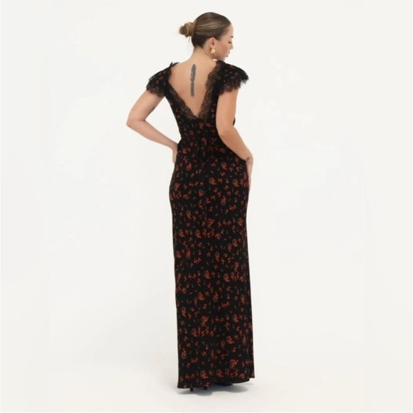 Rumored Frontier Maxi Dress In Spanish Poppy - Picture 5 of 6